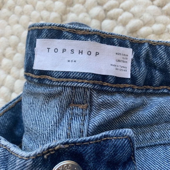 Topshop Moto Mom Jeans - Picture 3 of 3